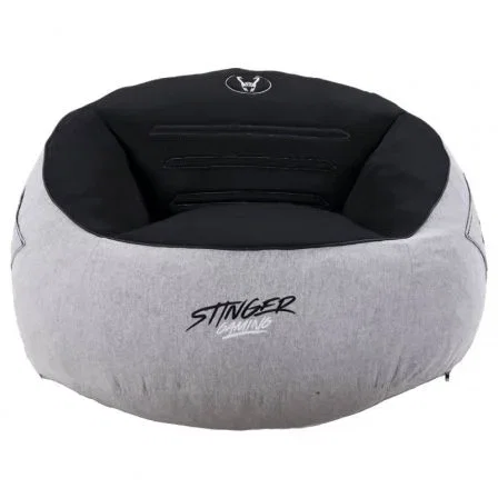 Stinger By Woxter GM26-116 Puff Gaming con relleno Gris y Negro Máxima Comodidad Ergonómica para Sesiones Prolongadas Stinger By Woxter GM26-116 Puff Gaming con relleno Gris y Negro Máxima Comodidad Ergonómica para Sesiones Prolongadas